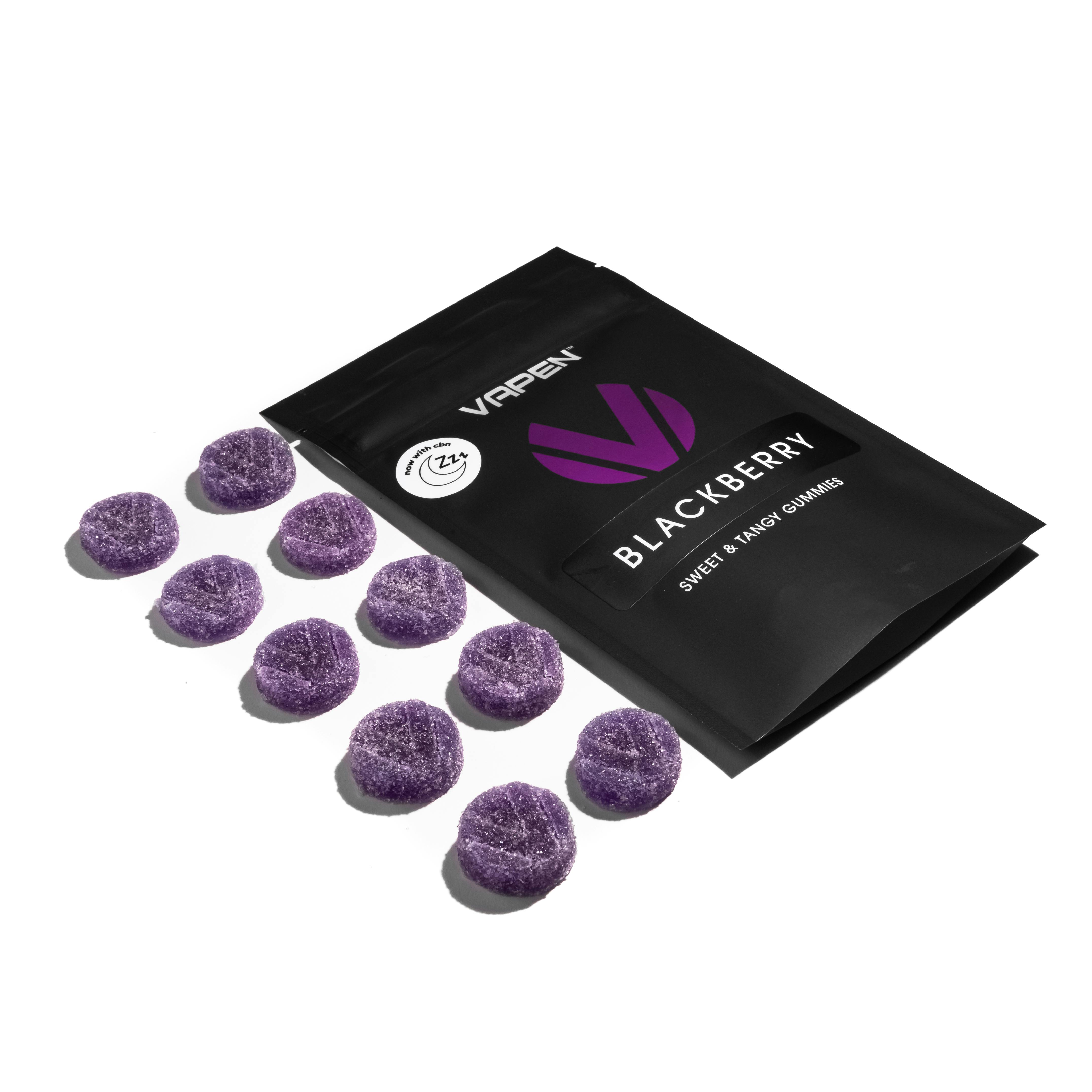 Vapen - Blackberry Gummies THC:CBN - 10mg:5mg - 100mg: