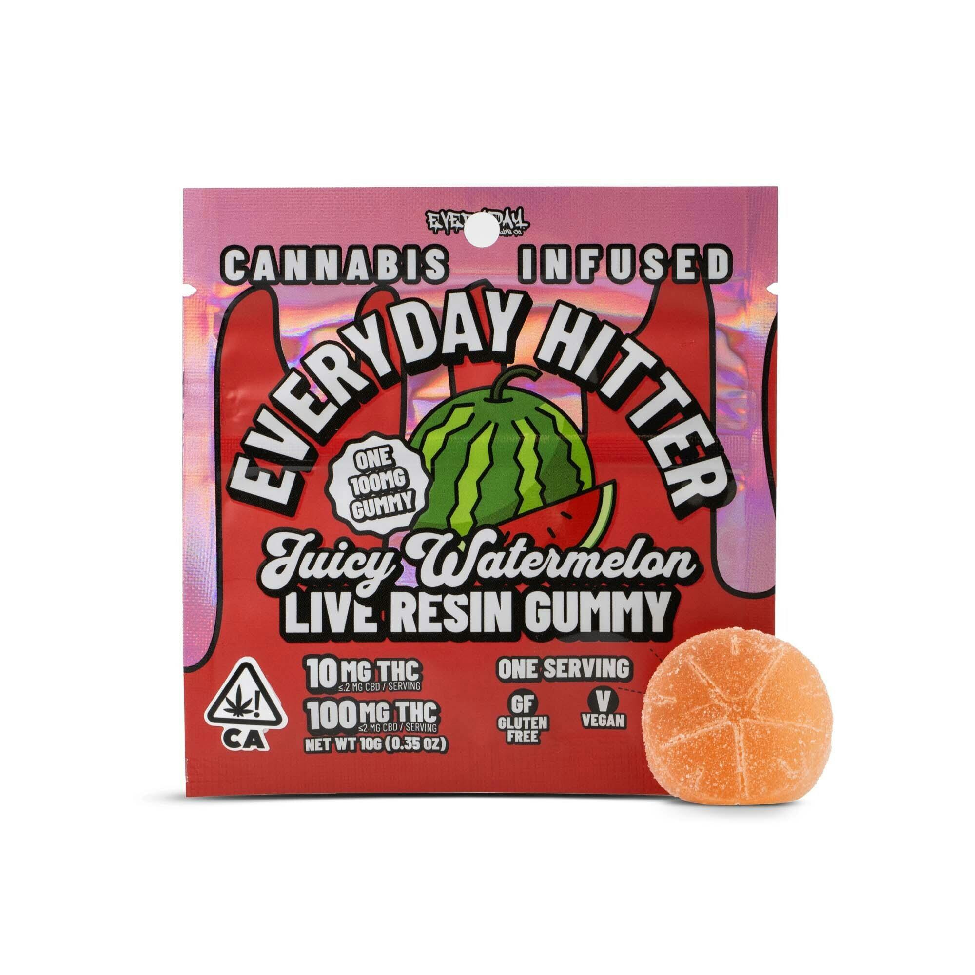 JUICY WATERMELON HITTER - 100MG at Abatin Weed Dispensary Sacramento