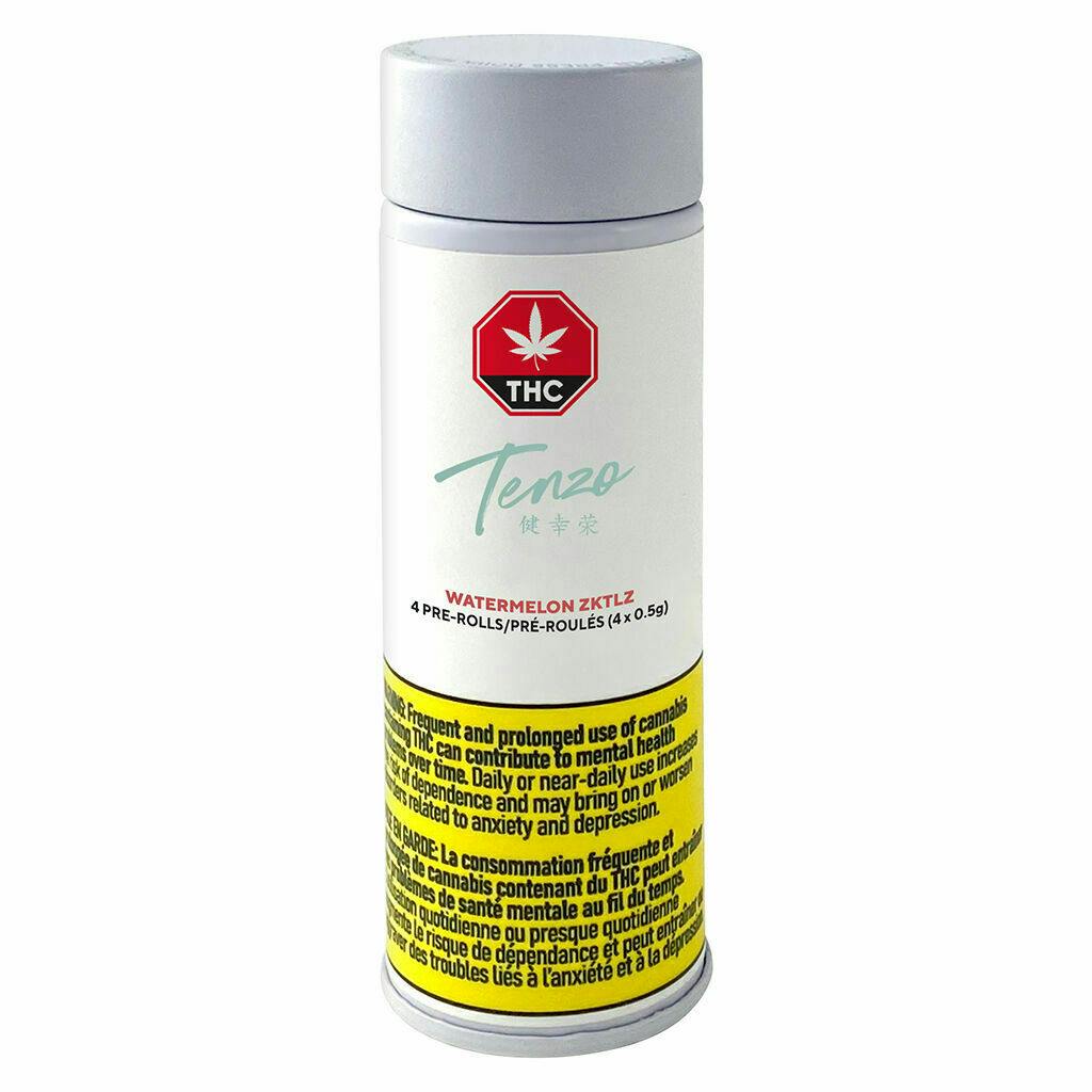 Watermelon ZKTLZ Pre-Roll 4x0.5g Pre-Rolls