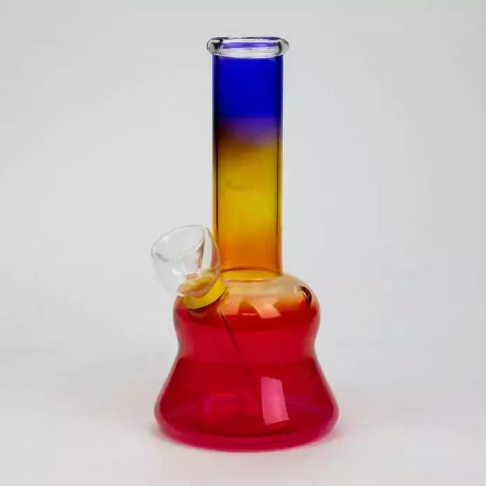 6" Jamaica Glass Water Bong - JM319