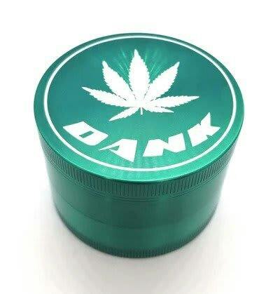 Dank Large 4 Piece Grinder - Green