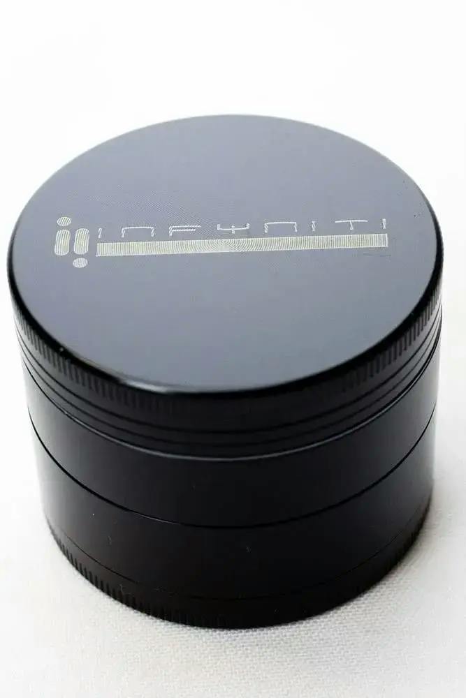 Infyniti 4 Parts 55mm Metal Herb Grinder - Black