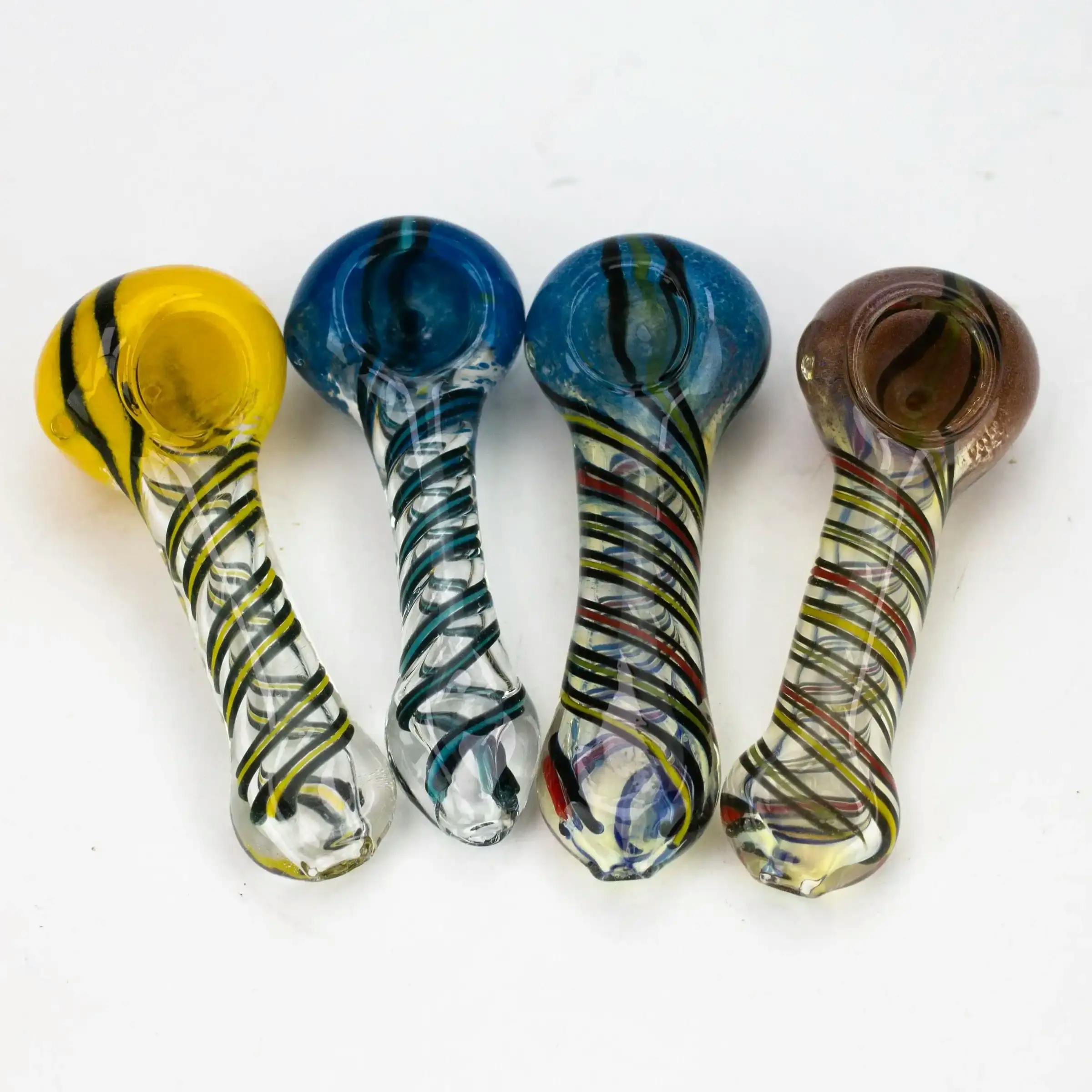 5" Soft Glass Hand Pipe - Assorted