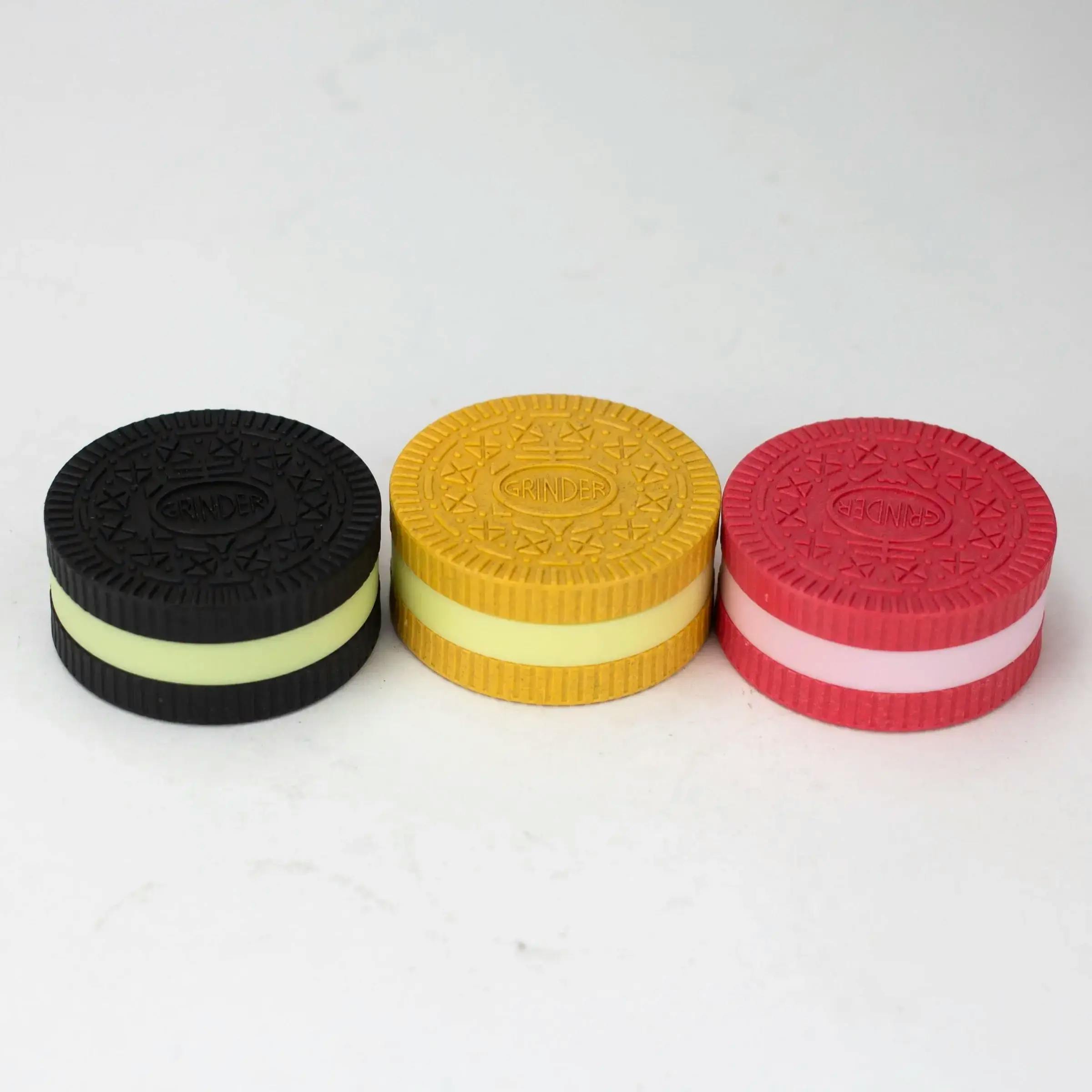 2.2" Biodegradable Oreo Grinder 2 Parts