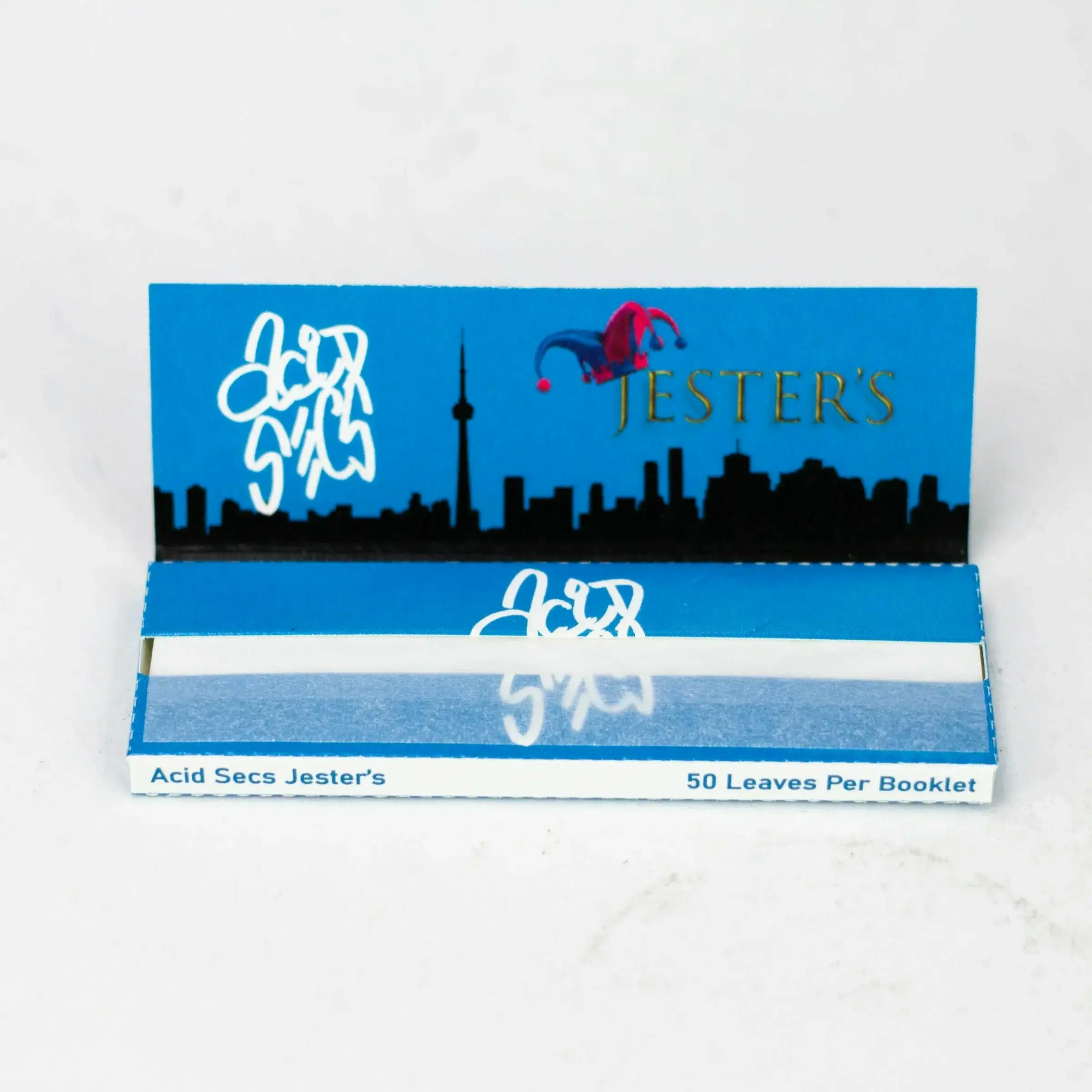 Acid Secs | Ultra Thin Rice Jester's Rolling Papers