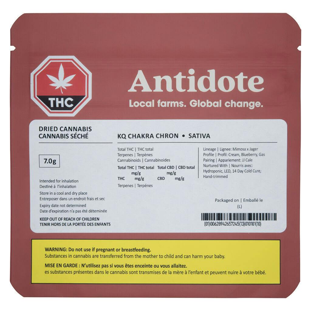 KQ Chakra Chron 7g Dried Flower