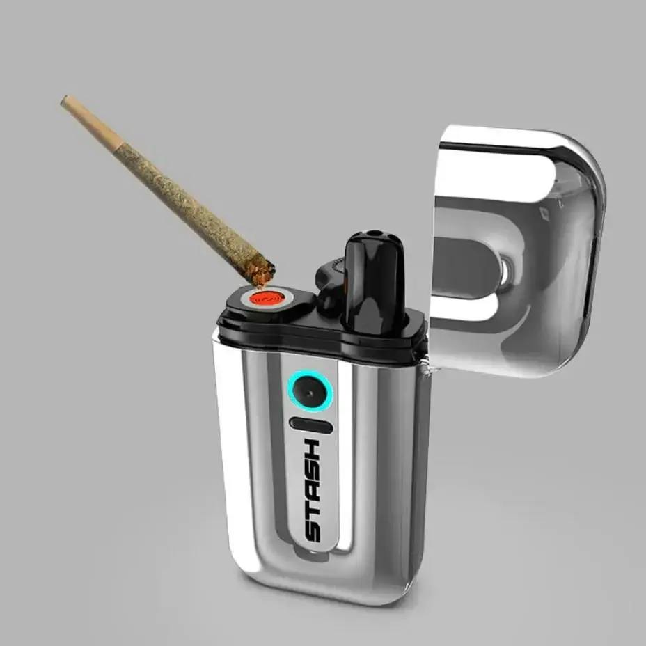 Nova Stash 510 Thread Battery - Metallic Silver