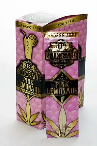 Billionaire Hemp Wraps - Pink Lemonade