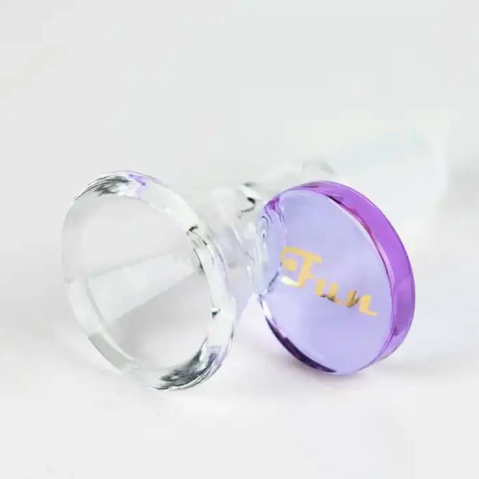 Fortune | 14mm Handle Bowl - Purple