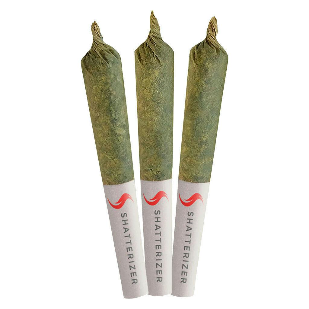 Pink Gas Infused Pre-Roll 3x0.5g Shatter