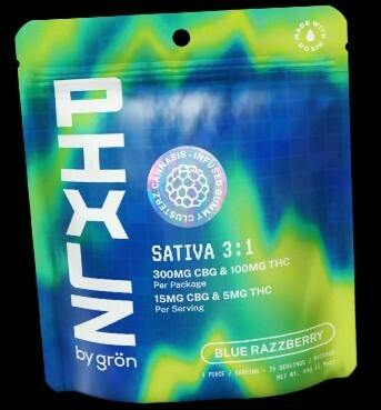 BLUE RAZZBERRY PIXLZ - (3:1)(CBG:THC) - 100MG