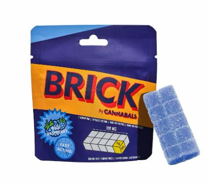 BRICK - BLUE RASPBERRY (100MG)