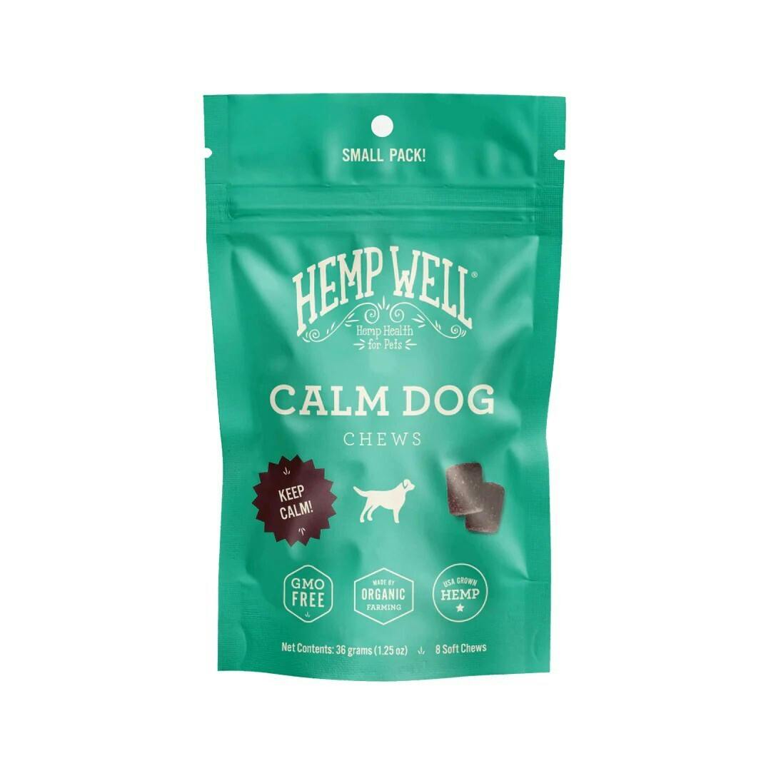 Hemp Well | Calm Dog Soft Chews 8pk at Pot Mama's