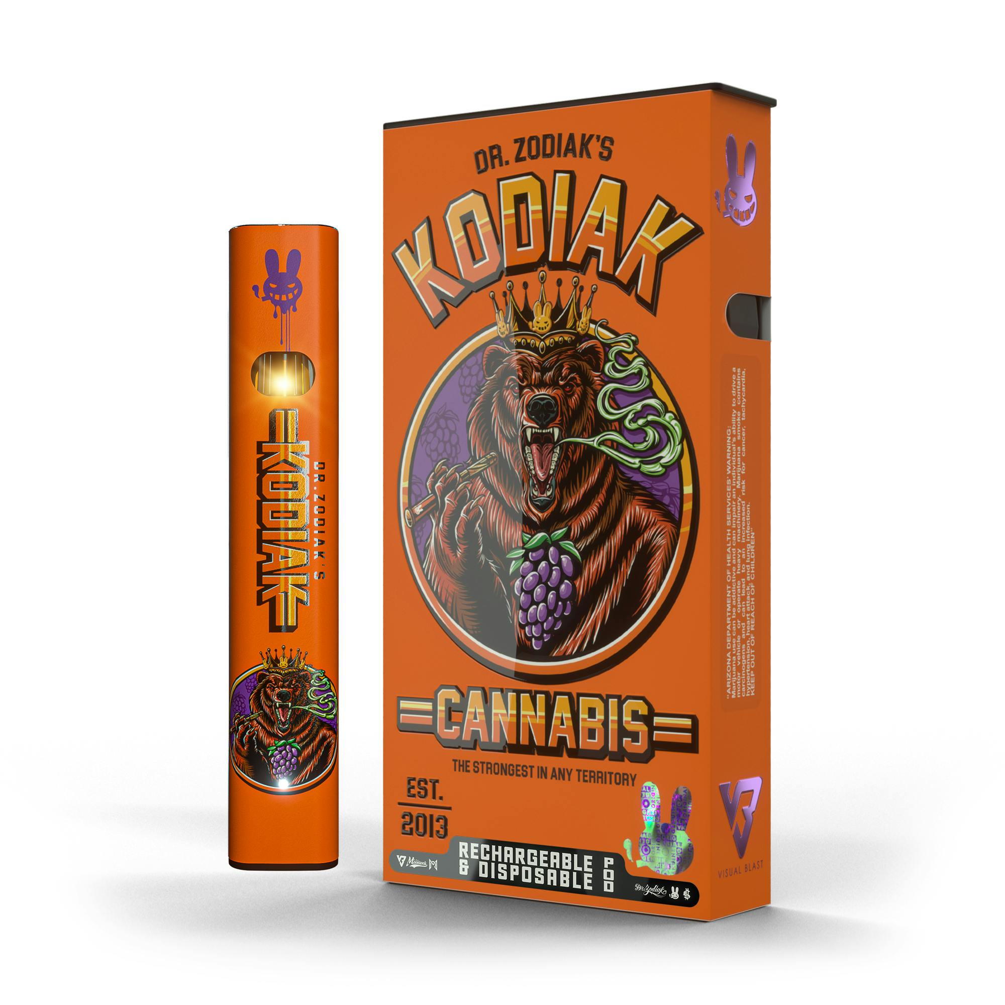 Dr. Zodiak's Moonrock Astro Pod 1g - Kodiak