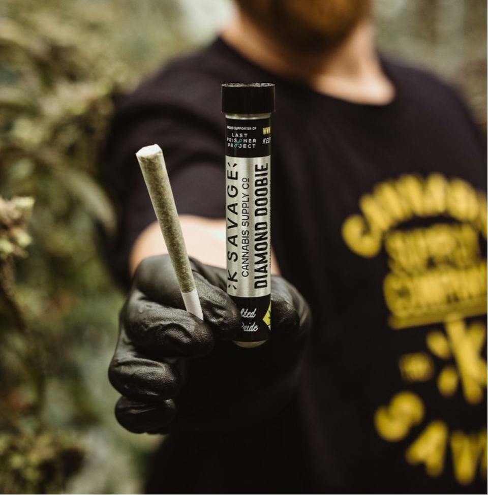 K Savage Infused Pre-roll Lilac Wine