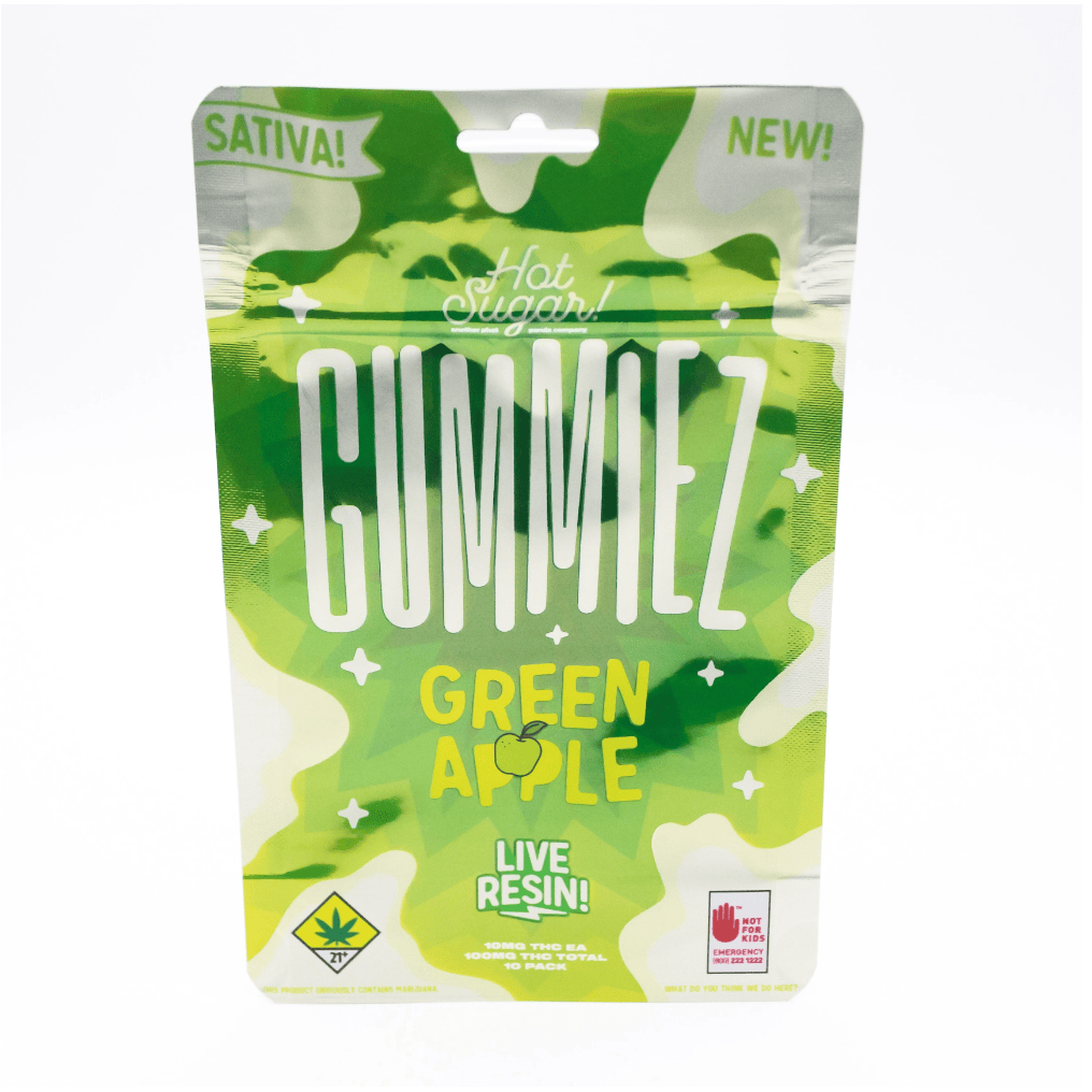 Hot Sugar Live Resin Edible Sativa Green Apple
