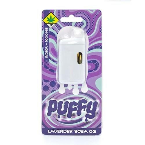 Puffy Flavored Disposable Cartridge Lavender Boba OG