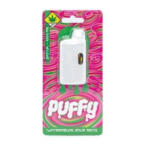Puffy Flavored Disposable Cartridge Watermelon Sour Beltz