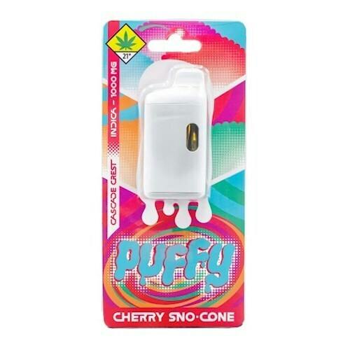 Puffy Flavored Disposable Cartridge Cherry Sno Cone