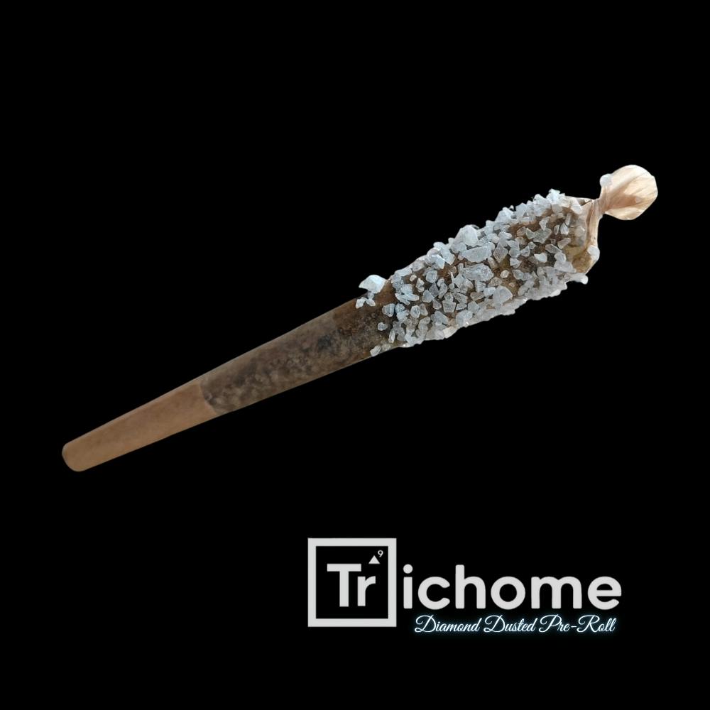 Trichome Diamond Dusted Infused Pre-roll Super Lemon Haze