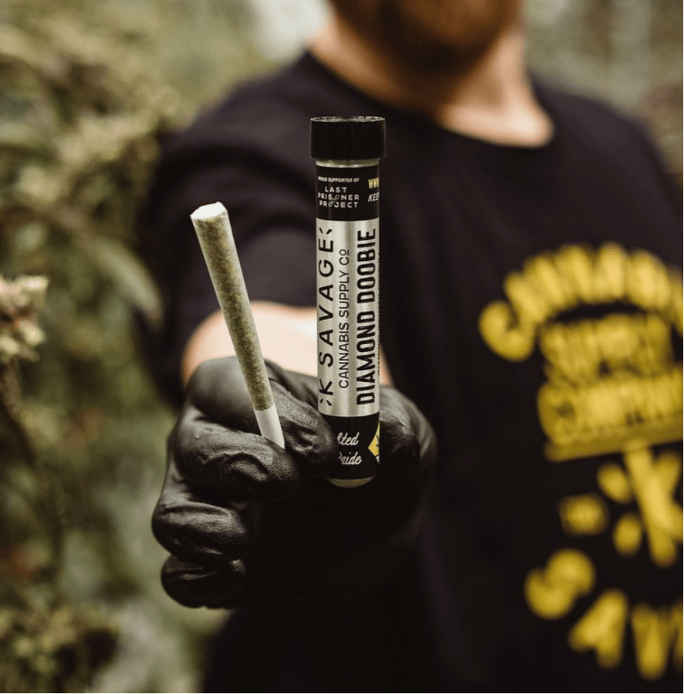 K Savage Infused Pre-roll Permanent Marker
