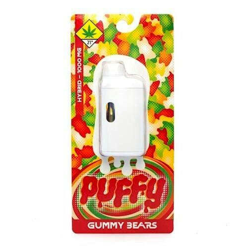 Puffy Flavored Disposable Cartridge Gummy Bears