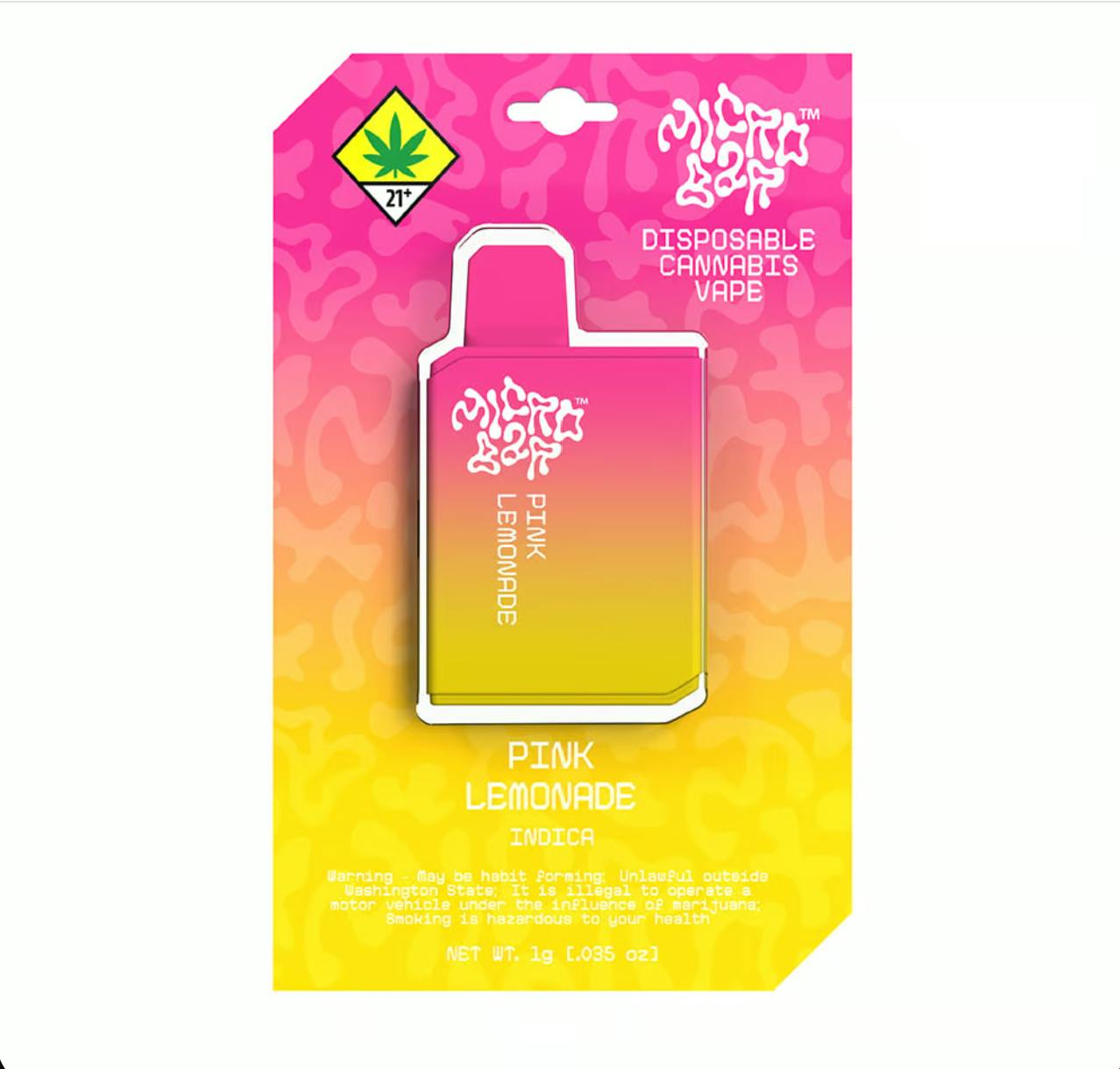 Micro Bar Disposable Cartridge Pink Lemonade