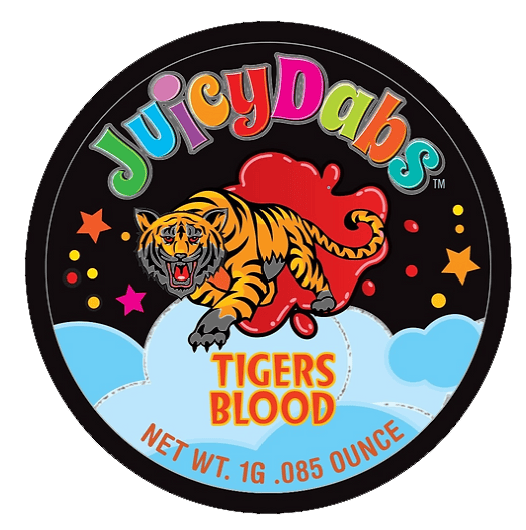 Juicy Dabs BHO Tigers Blood