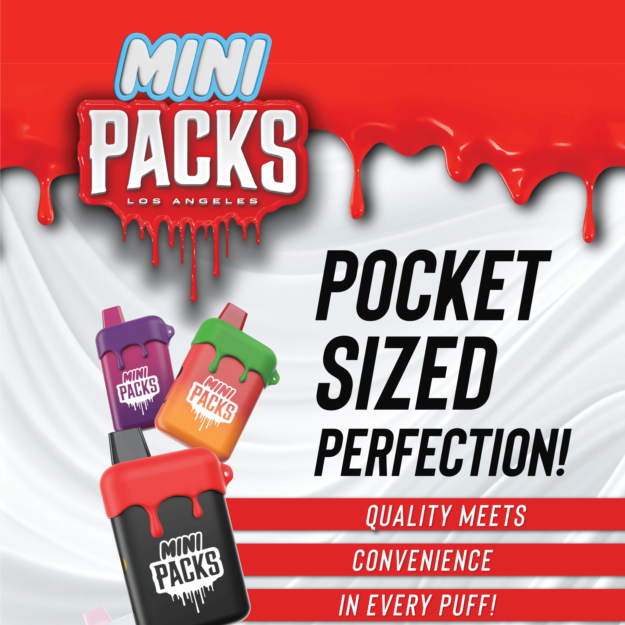 Mini Packs Disposable Cartridge Marshmallow Fluff