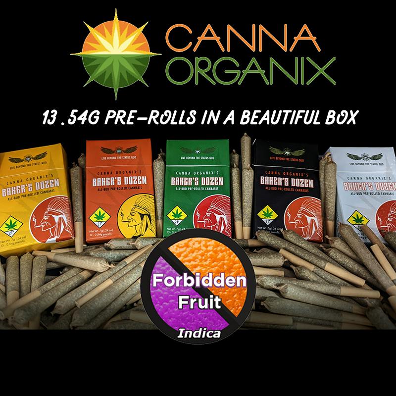 Canna Organix Pre-Roll Forbidden Fruit 13/.5g