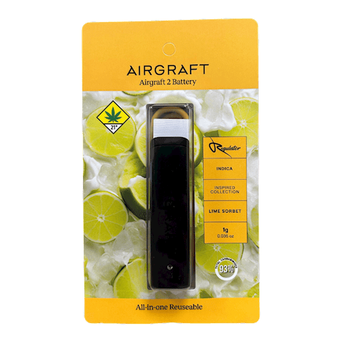 Regulator Airgraft All-in-One Reusable PINEAPPLE ORANGE SODA