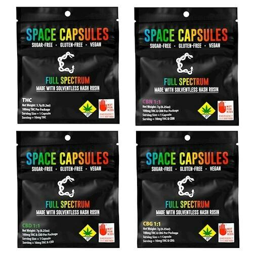 Constellation Capsule 1:1 CBN Hash Rosin Space Capsule