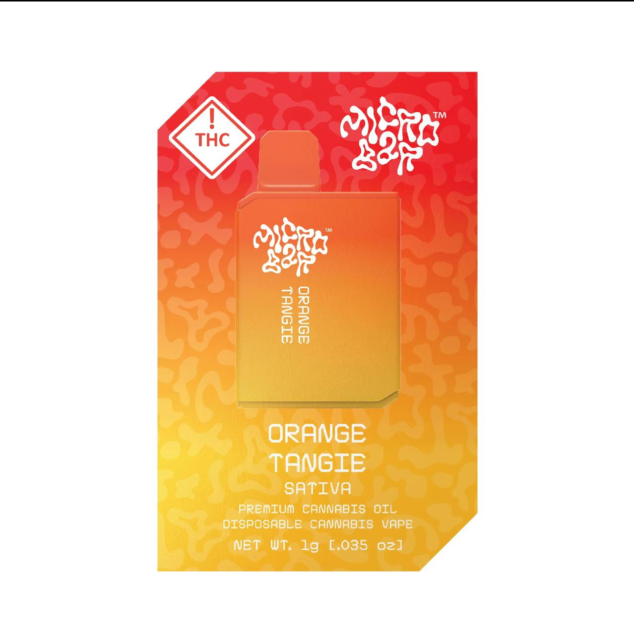 Micro Bar Disposable Cartridge Orange Tangie
