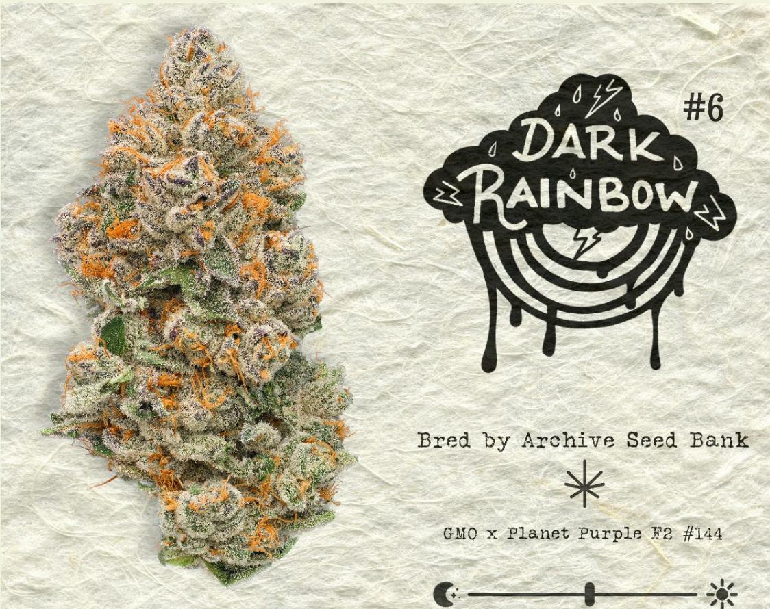 Skord Reserve Flower Dark Rainbow #6