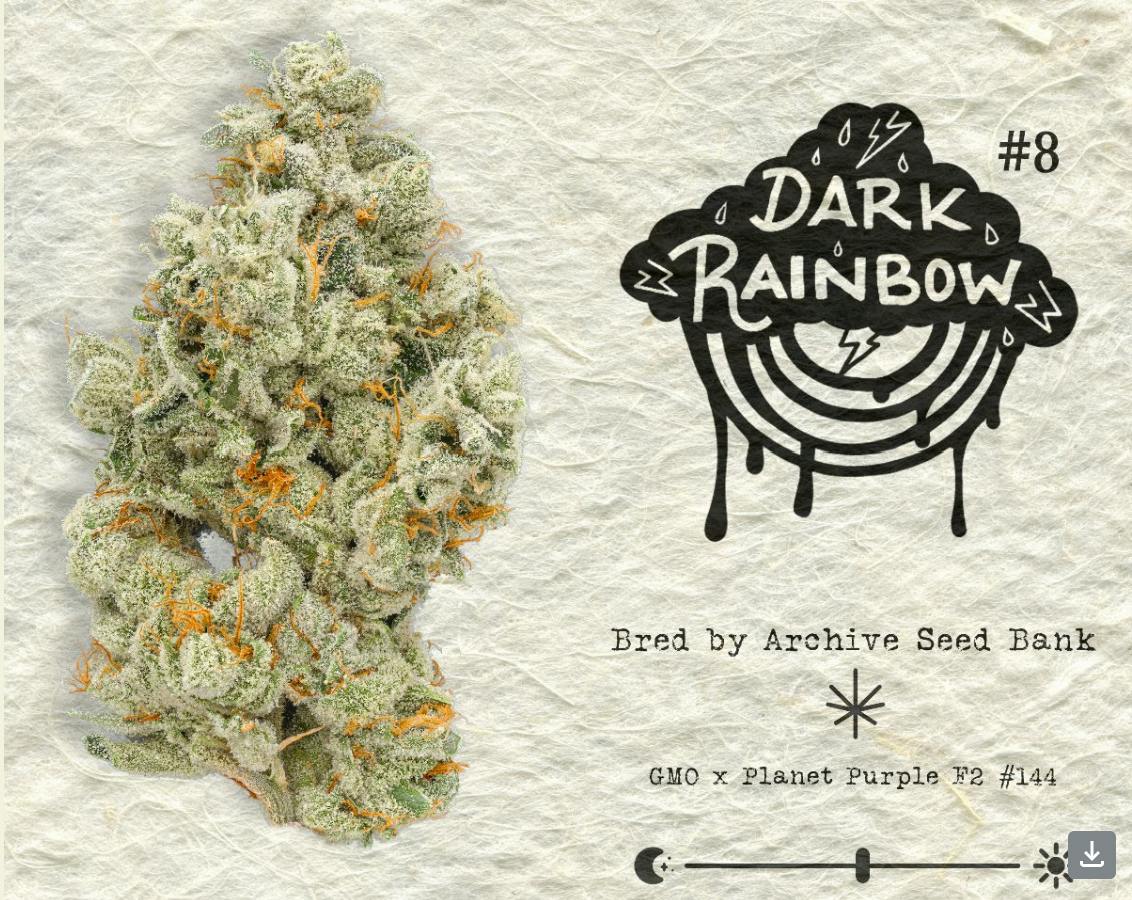 Skord Reserve Flower Dark Rainbow #8