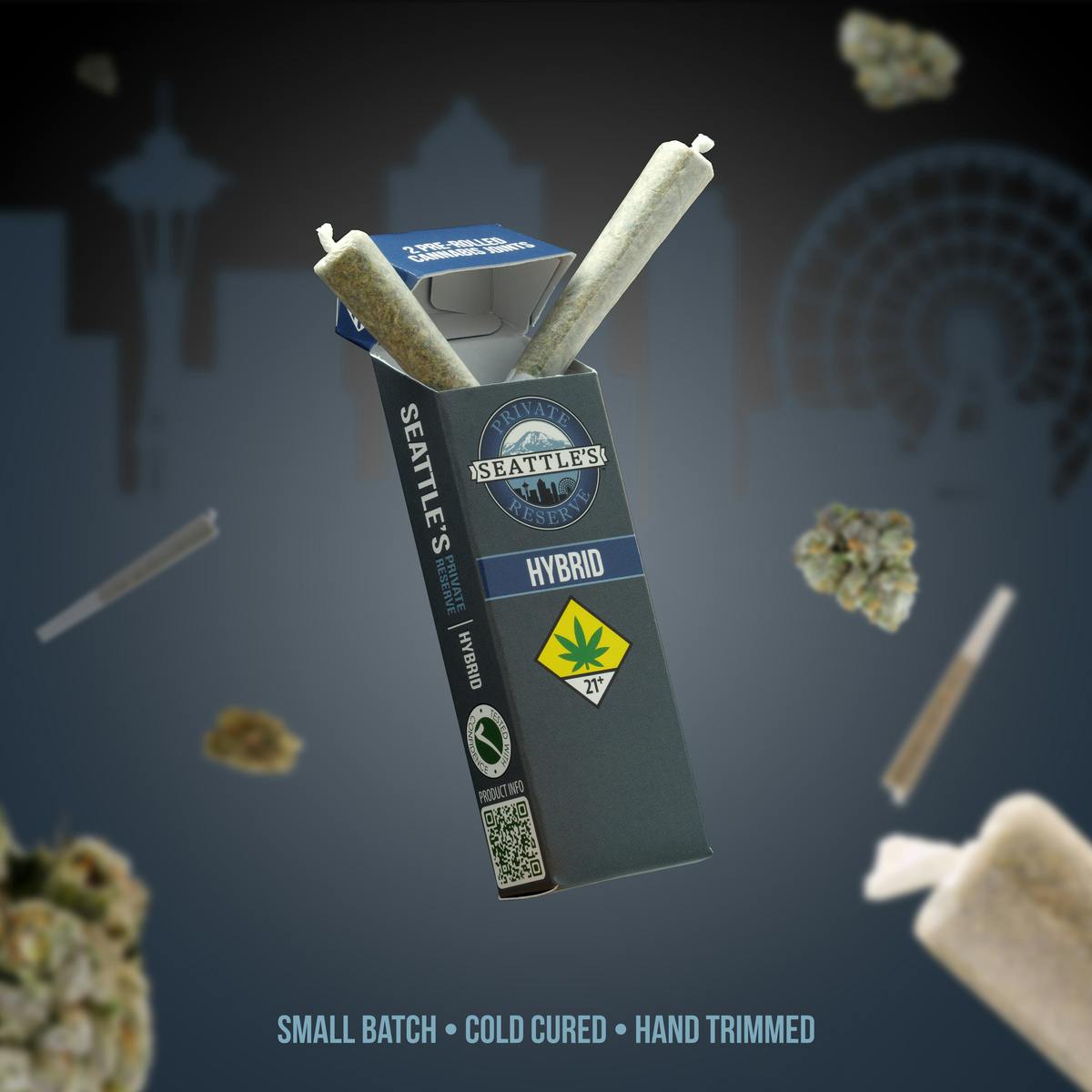 Seattle's Private Reserve Pre-roll Cookies OG 2/1g