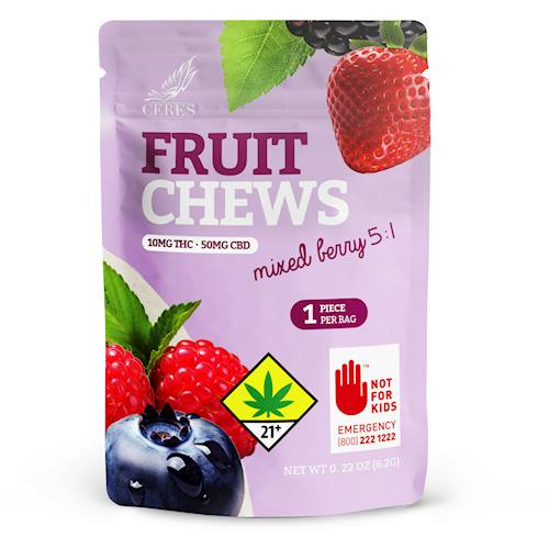 Ceres Edible CBD 5:1 Mixed Berry