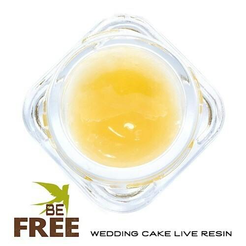 Walden Live Resin Wedding Cake
