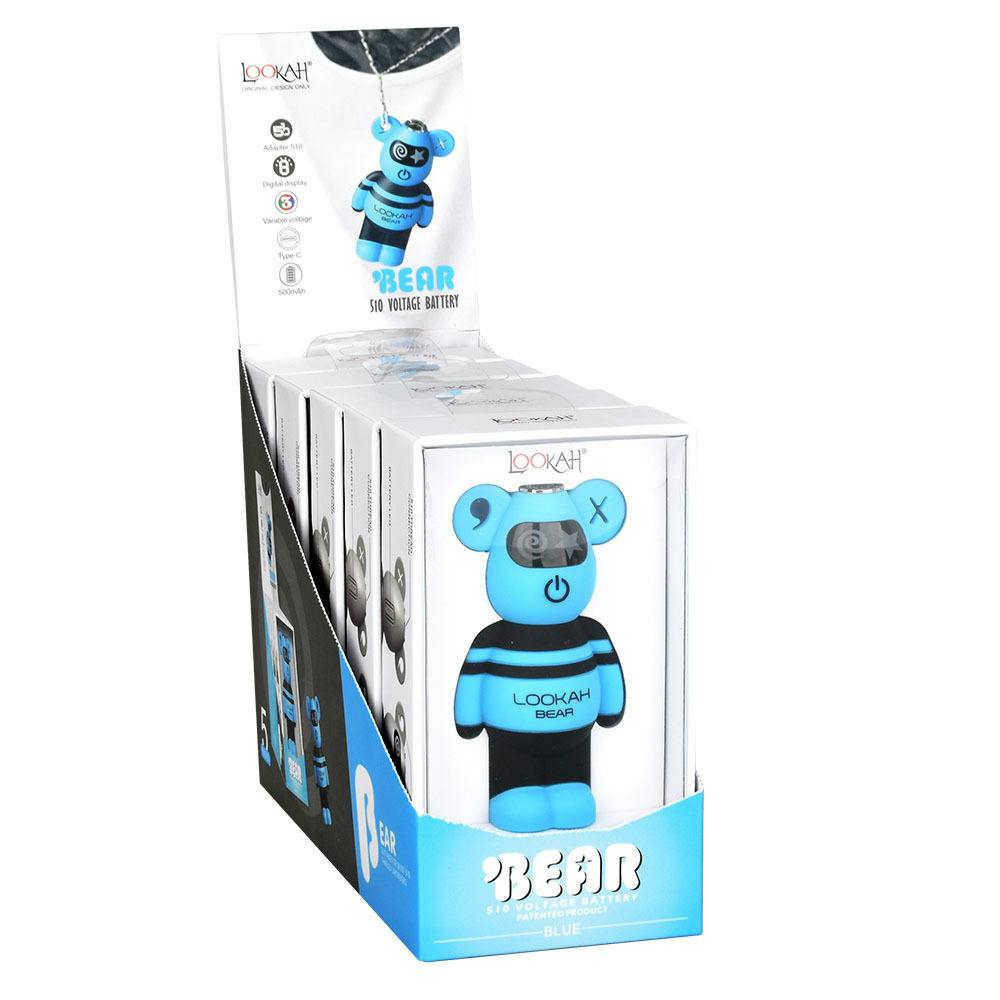 Battery | Lookah | Bear | 510 Thread | 500mAh | Blue