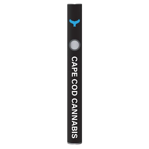 Battery | Cape Cod Cannabis | Thunder | Auto-draw/Button | Variable Voltage | Black | 400mAh at Cape Cod Cannabis Recreational Dispensary