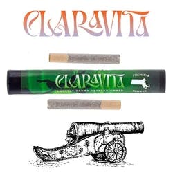 Pre-Roll (2pk) | Claravita | Garlic Tangie | Hybrid | 0.5g