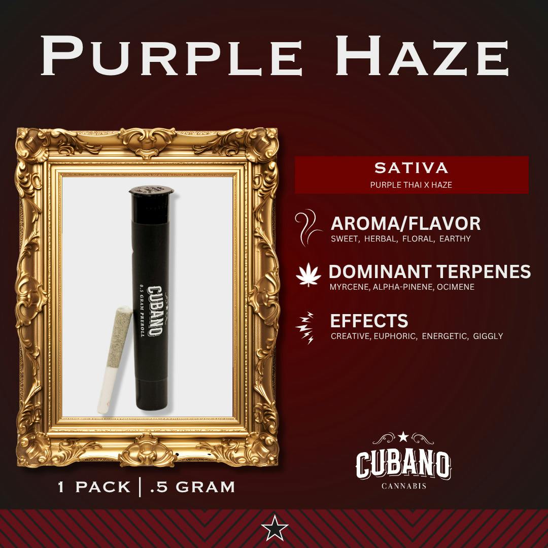 Purple Haze | Pre-Roll 0.5g (1ct)