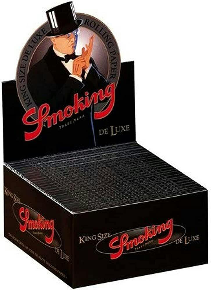 Smoking De Luxe King Size Papers - Regular