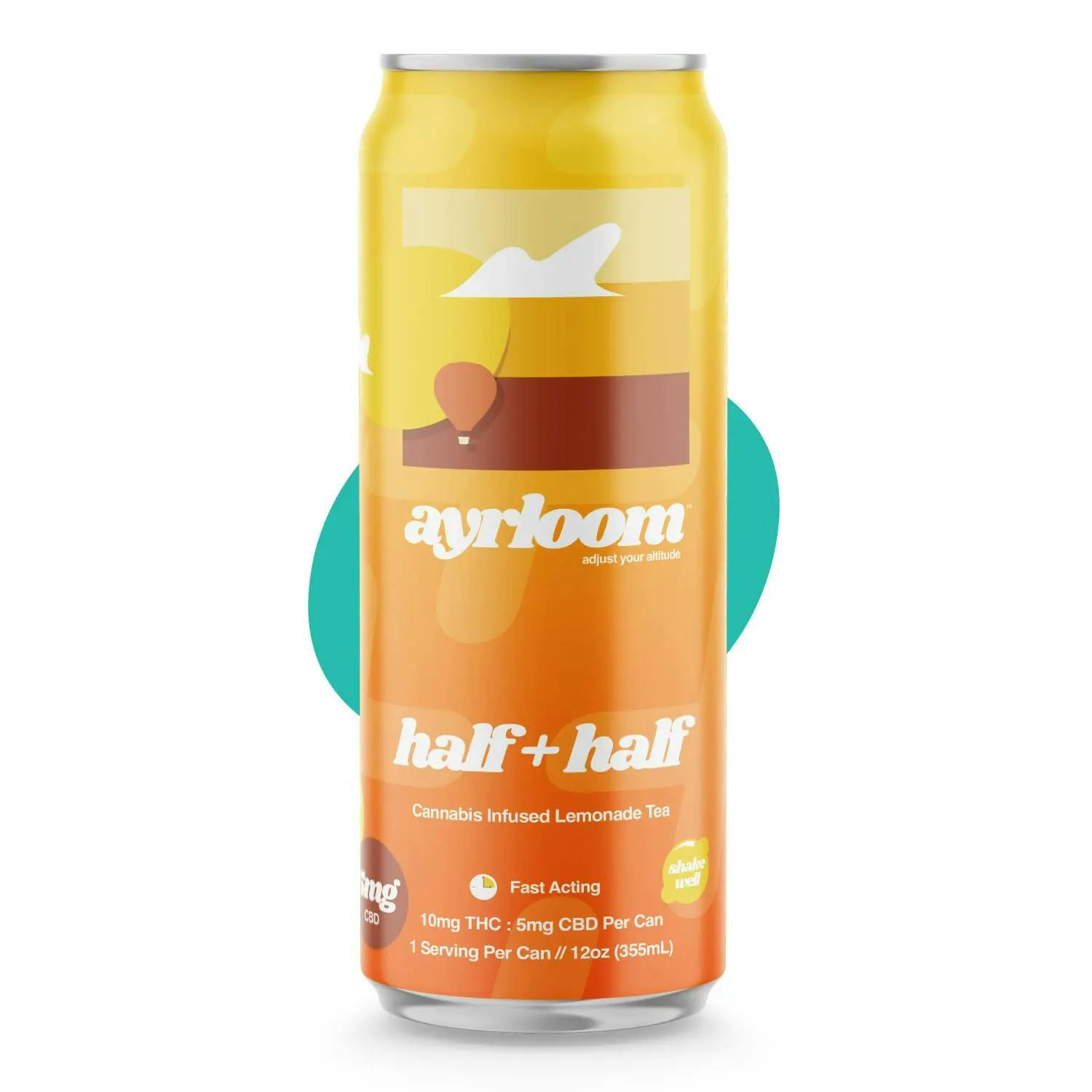 Ayrloom | Half & Half | 2:1 | 12oz Infused Beverage - 10 mg at Carry-On Cannabis