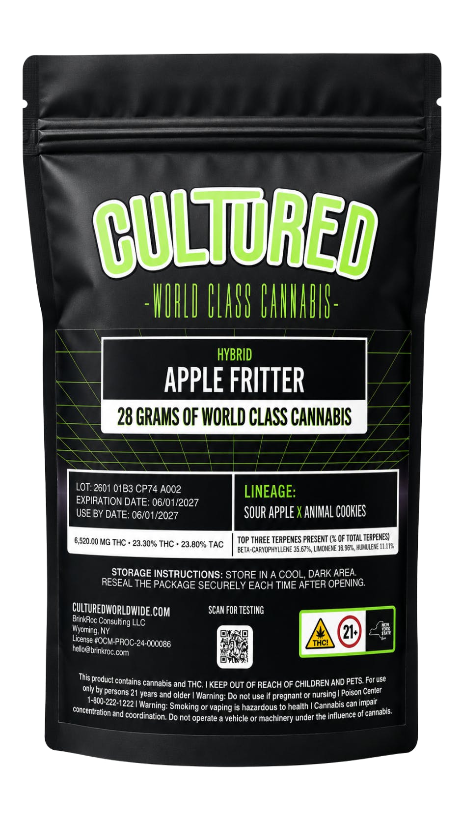 Cultured | Apple Fritter | 28g - 28 g