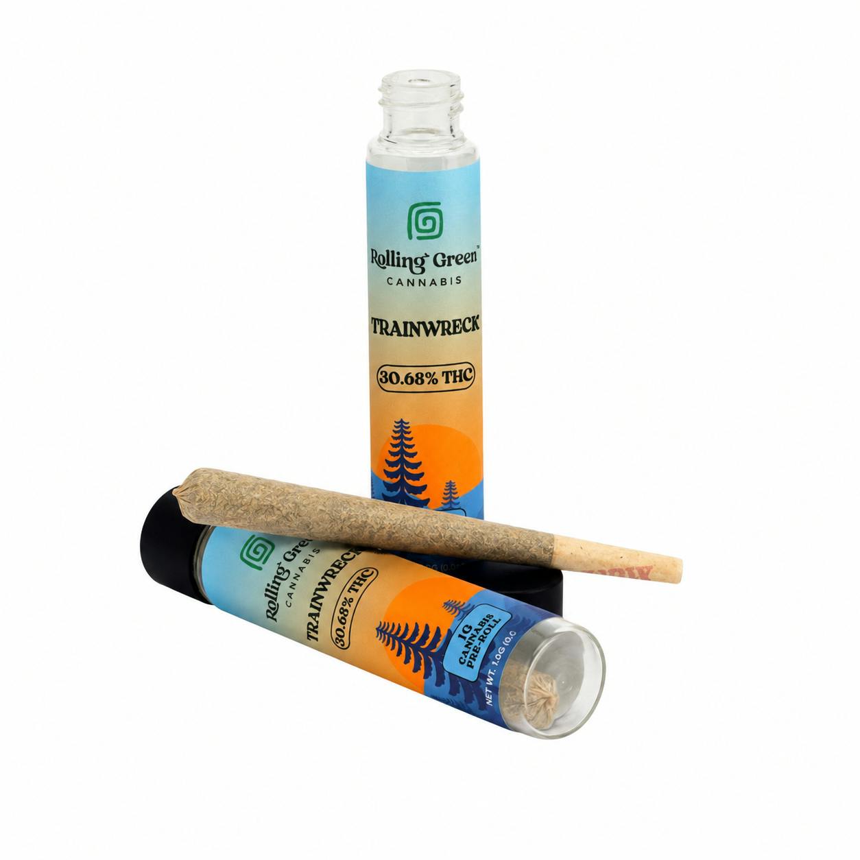 Rolling Green | Trainwreck | 1g | Pre-Roll - 1 g