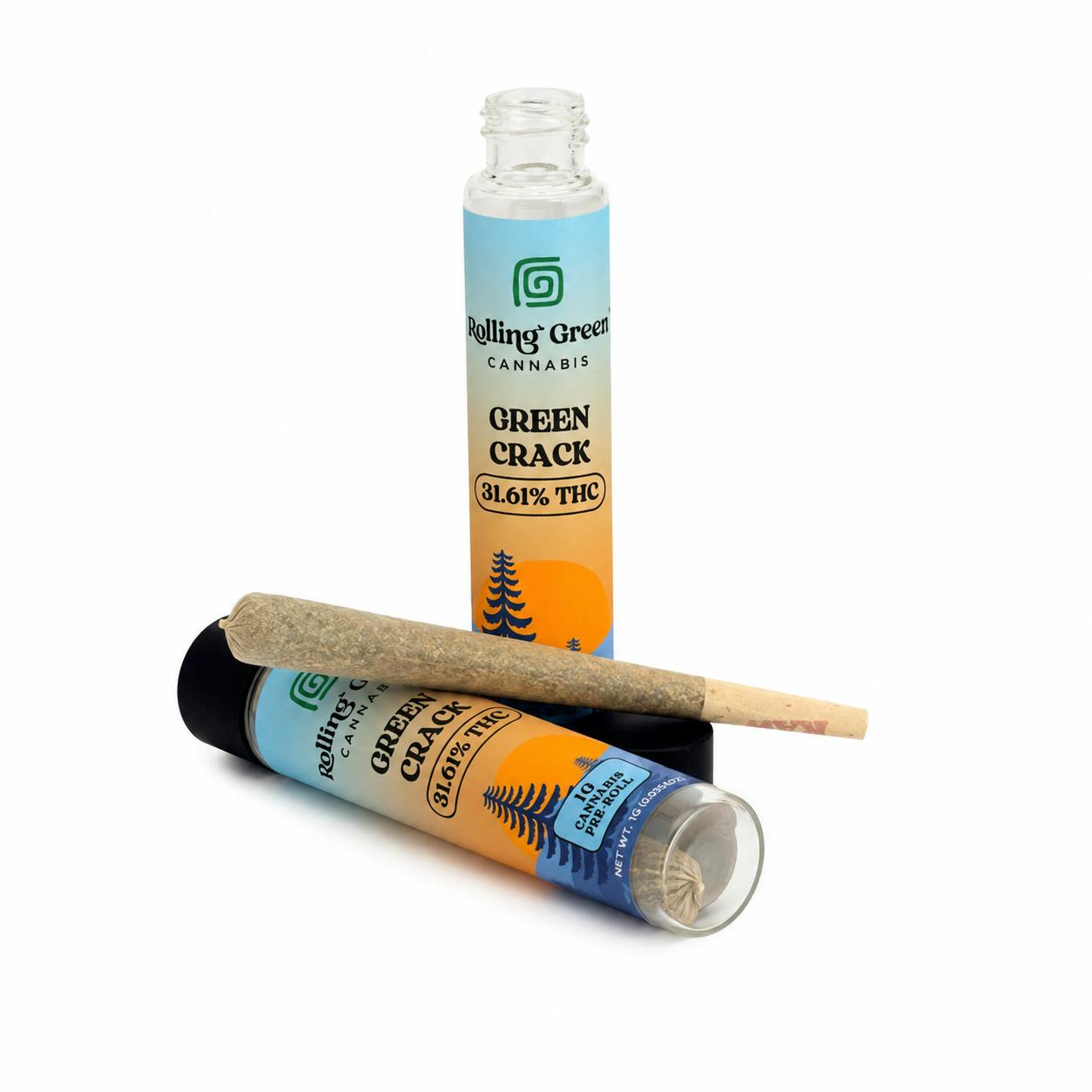 Rolling Green | Green Crack | 1g | Pre-Roll - 1 g