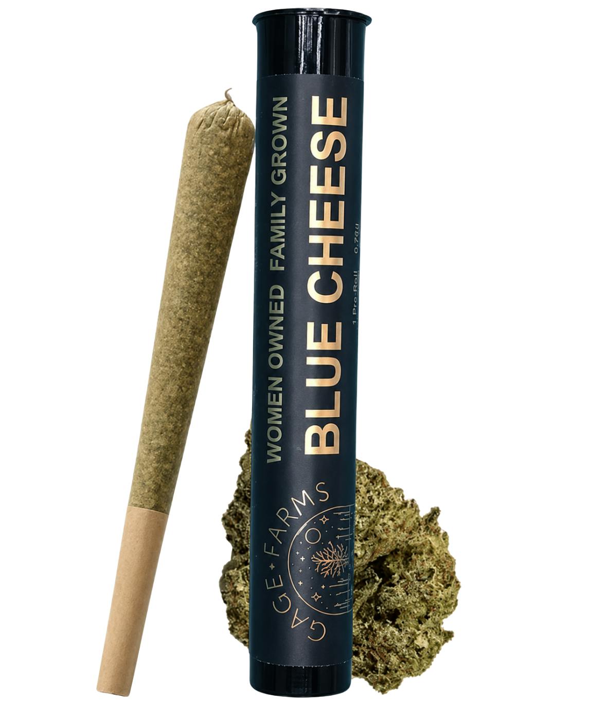 Gage Farms | Blue Cheese | 0.75g | Pre-roll - 0.75 g