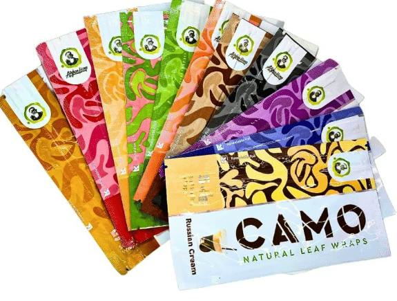 Camo - Choco | Natural Leaf Wrap