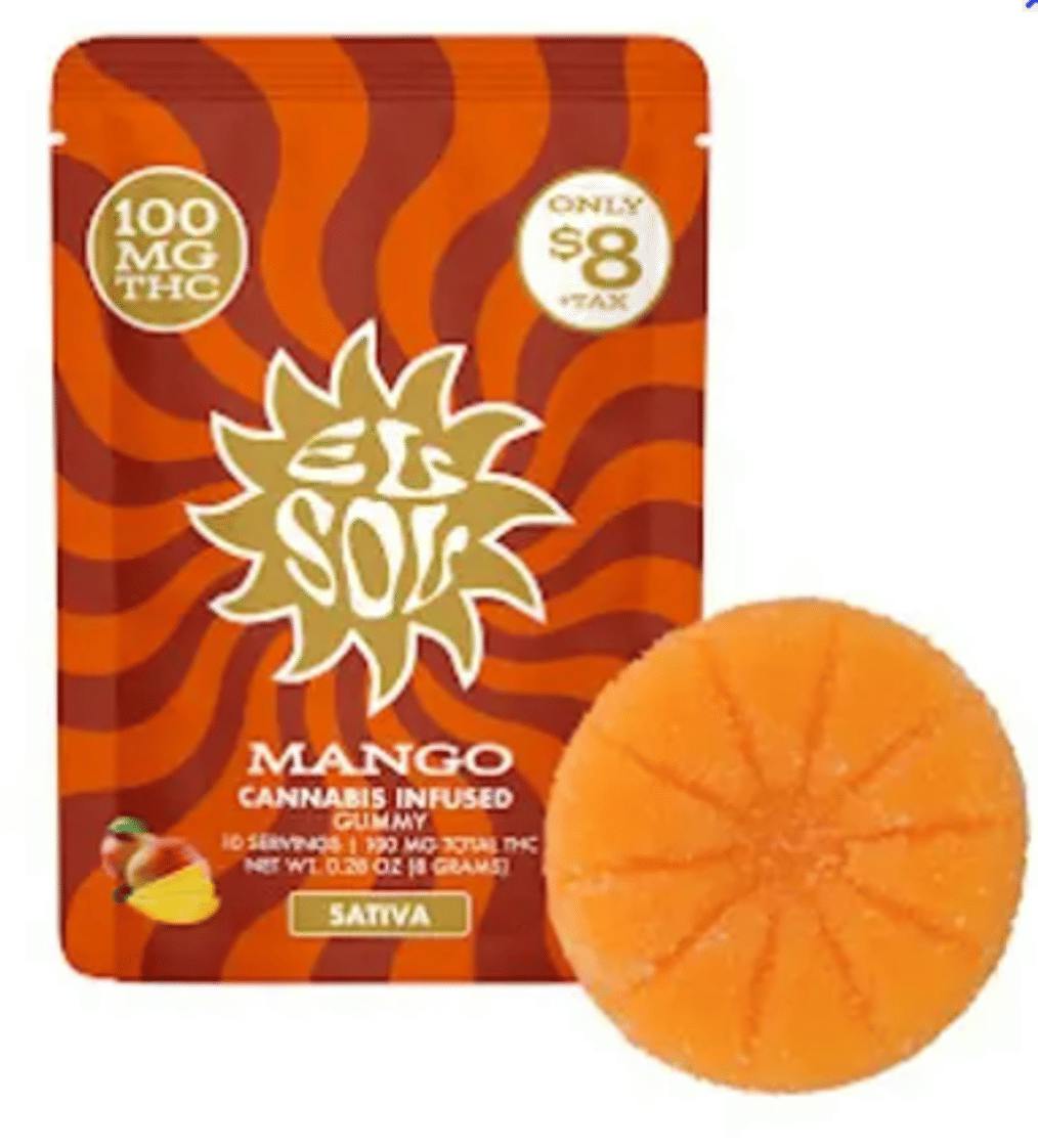 El Sol - Mango | 100mg Single Gummy